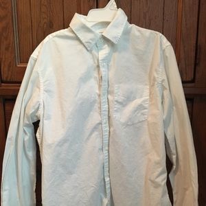 Men’s white dress shirt size M